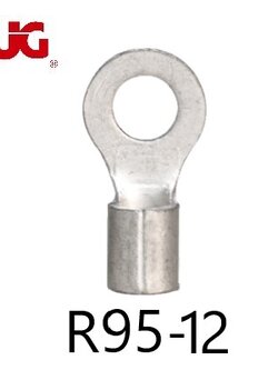 *(ใช้ CL95-12 แทน) หางปลากลมเปลือย R95-12 TLUG ใช้กับสาย 95 sq.mm (10 ชิ้น/ห่อ)