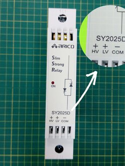 โซลิดสเตท SOLID STATE RELAY ARICO SY2025D ทนกระแส 25A 220V