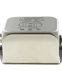 NOISE FILTER SCHAFFNER 30A 250V 50/60Hz
