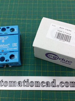 โซลิดสเตต 12A 285VAC input 3-32VDC SOLID STATE RELAY CELDUC รุ่น SO941460
