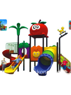 เครื่องเล่นสนาม ชุดคัลเลอร์ฟูลแอปเปิ้ล