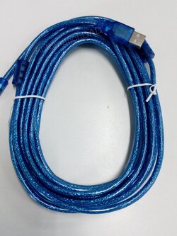 สายโหลด PLC Mitsubishi Q series USB-Q06UDEH / Q03UDE (USB-Q MINI) ยาว 5 เมตร