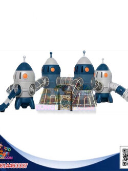 เครื่องเล่นสนาม ชุดอุโมงค์ปีนป่ายจรวด