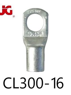 หางปลารุ่นหนาทรงยุโรป แบบท่อ CL 300-16 TLUG ใช้กับสาย 300 sq.mm