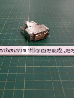 คอนเนคเตอร์ DB44 ตัวผู้ หัวคอนเนคเตอร์ ฝาเหล็ก 44 Pins Connector