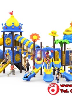 เครื่องเล่นสนาม ชุดหอยทากสไลด์หรรษา