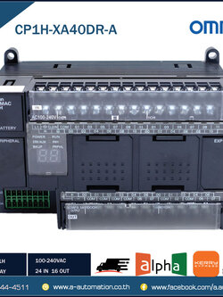 CP1H-XA40DR-A OMRON PLC อนาลอค 4 in 2 out