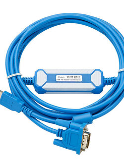 สายดาวน์โหลด OMRON 940.- PLC Download cable CS1W-CIF31 USB-CIF31 OMRON USB to RS-232