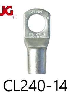 หางปลารุ่นหนาทรงยุโรป แบบท่อ CL 240-14 TLUG ใช้กับสาย 240 sq.mm