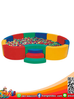 บ่อบอลรูปถั่ว