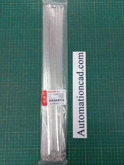 เคเบิ้ลไทร์สแตนเลส TIGER 20 นิ้ว (1 ถุง / 100 เส้น) CABLE TIE Stainless