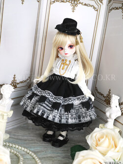 (ฉากถ่ายรูปสำหรับ1/6) Doll Theater Long Ver. set