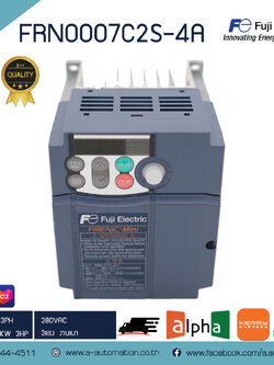 FUJI FRN0007C2S-4A INVERTER 2.2KW 380V 3PH 3แรง งานเบา
