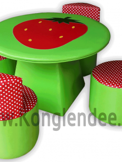 ชุดโต๊ะสอตเบอร์รี่