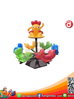 ม้าหมุนข้าวโพด 6 ที่นั่ง