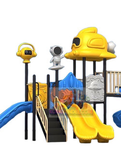 เครื่องเล่นสนาม ชุดอวกาศ3สไลด์