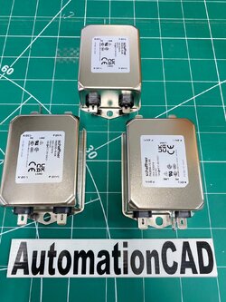 NOISE FILTER SCHAFFNER 10A 250VAC 50/60Hz