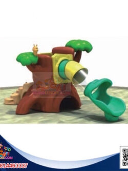 บ้านหนอนน้อยกระดานลื่นท่อใส