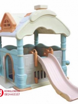 บ้านพาสเทลกระดานลื่น