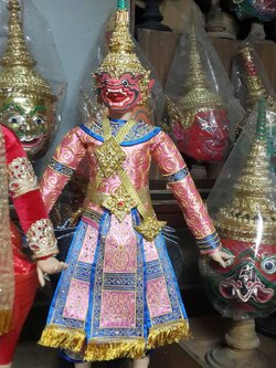 หุ่นละครเล็ก ชมพูพาน ขนาด 70 ซม. สำหรับตั้งโชว์