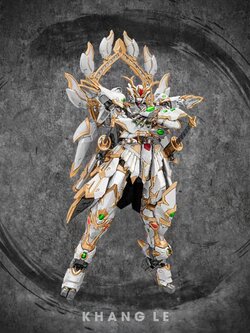 [PO]1/72 CD-01 Qinglong White Dragon[Limited][Tibetan Road Model]โมเดลสำเร็จ