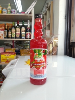 นํ้าสตรอเบอร์รี่ ติ่งฟง 755มล.