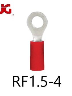 หางปลากลมหุ้ม RF1.5-4 TLUG ใช้กับสาย 1.5 sq.mm (100 ชิ้น/ห่อ)