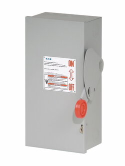 Safety Switches EATON เซฟตี้สวิทช์ 30A 3-Phase แบบใส่ฟิวส์ได้ INDOOR