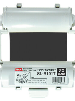 RIBBON หมึก รุ่น SL-R101T สีดำ ยาว 55 m ใช้กับ MAX BEPOP