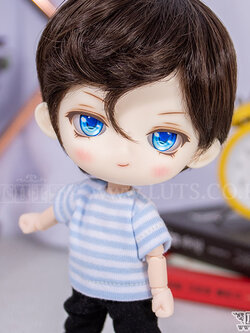 OB11 Stripe T-Shirt (Sky Blue)