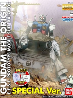 MG 1/100 RX-78-2 Gundam [Gundam THE ORIGIN] Special Ver.[BANDAI]
