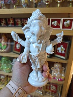 พระพิฆเนศเด็ก ปางเปิดทรัพย์ ประทานพร 7 นิ้ว