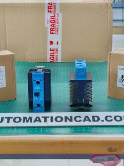 โซลิดสเตต SSR 45A 24-510Vac Input 3.5-32VDC/LED SOLID STATE RELAY CELDUC รุ่น SUM865070