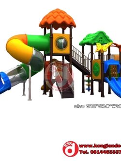 เครื่องเล่นสนาม ชุุดปราสาทหลังใหญ่