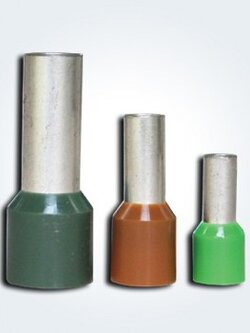 Cord -End ข้อต่อย้ำแบบเดี่ยวหุ้มปลายสาย