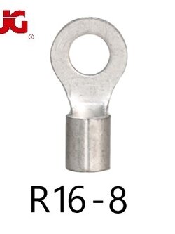 หางปลากลมเปลือย R16-8 TLUG ใช้กับสาย 16 sq.mm (50 ชิ้น/ห่อ)