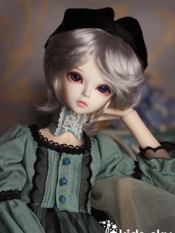 1/4 Turquoise -Kids sky Nude Doll