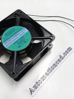 พัดลมระบายอากาศ KAKU ขนาด 4.5 นิ้ว 220-240VAC ลูกปืนแบบ Ball