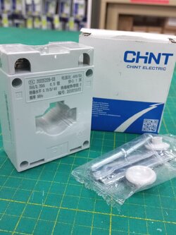 หม้อแปลงกระแสไฟฟ้า CT 400/5A CHINT BH-0.66 30I Class 0.5 Current Transformer