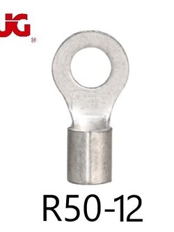 หางปลากลมเปลือย R50-12 TLUG ใช้กับสาย 50 sq.mm (20 ชิ้น/ห่อ)