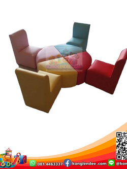 ชุดโต๊ะเก้าอี้นุ่มนิ่ม