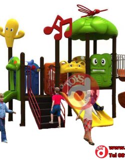 เครื่องเล่นสนาม ชุดแมลงปอสีหวาน