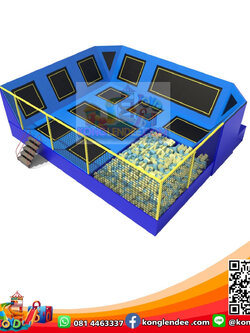 ห้องบอล แทรมโพลีนใหญ่