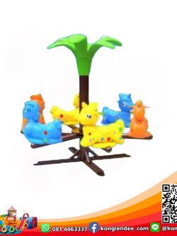 ม้าหมุนต้นไม้ 4 ที่นั่ง