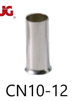ข้อต่อย้ำปลายสาย แบบเดี่ยวเปลือย CN10-12 TLUG ใช้กับสาย 10 sq.mm (100 ชิ้น/ห่อ)