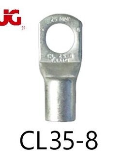 หางปลารุ่นหนาทรงยุโรป แบบท่อ CL 35-8 TLUG ใช้กับสาย 35 sq.mm (50 ชิ้น/ห่อ)