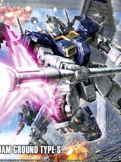 HG 1/144 GUNDAM GROUND TYPE [GUNDAM THUNDERBOLT Ver.][BANDAI]