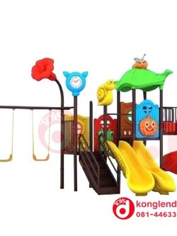 เครื่องเล่นสนาม ชุุดสเนลพร้อมชิงช้า