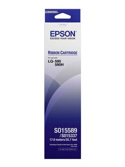 ตลับหมึก ผ้าหมึก LQ-590 EPSON PRINTER Dot Matrix รุ่น LQ-590II/590H/590IIN/590HII