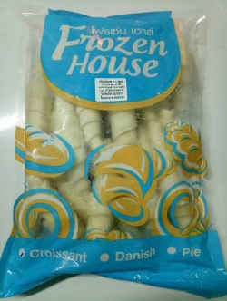 ครัวซองท์เนยสด 1 กก. จำนวน 20 ชิ้น